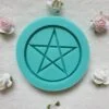 moule silicone pour résine pentagramme