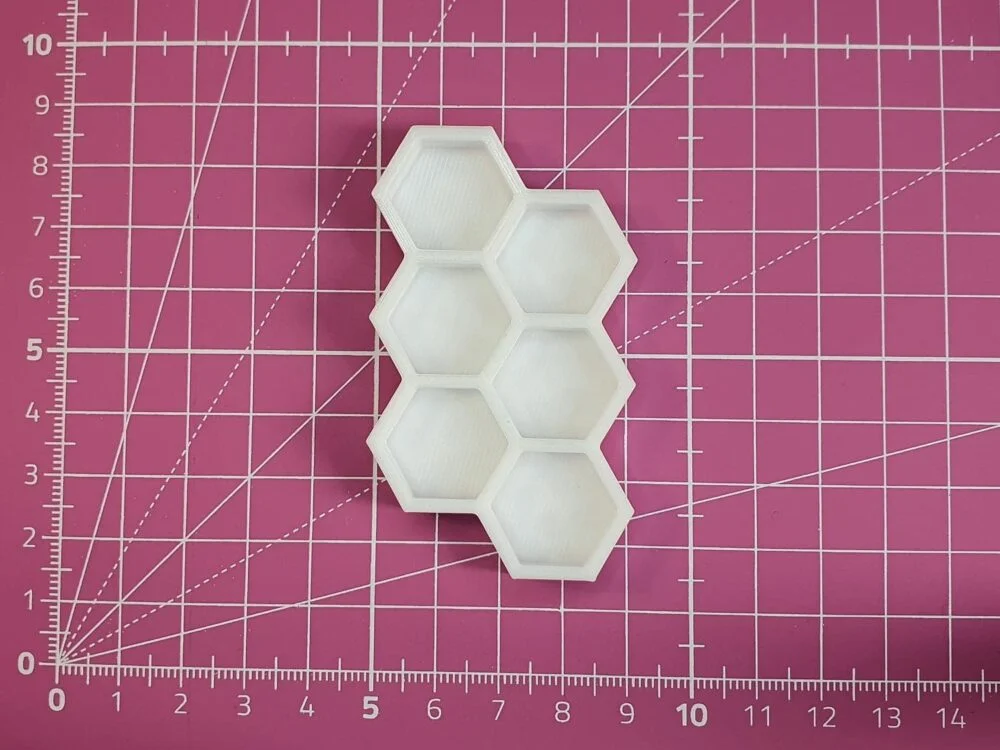 Nid d'abeille / Moule silicone sur commande – Image 2
