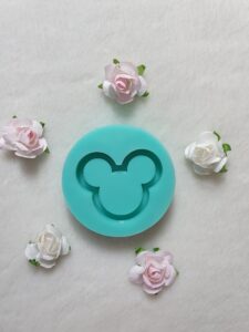 moule silicone pour résine taille pendentif mickey