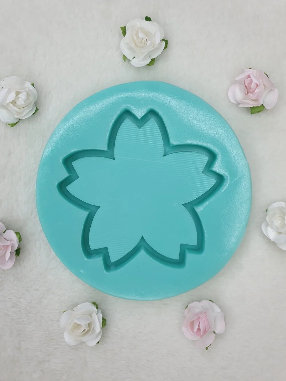 moule silicone pour résine fleur de sakura