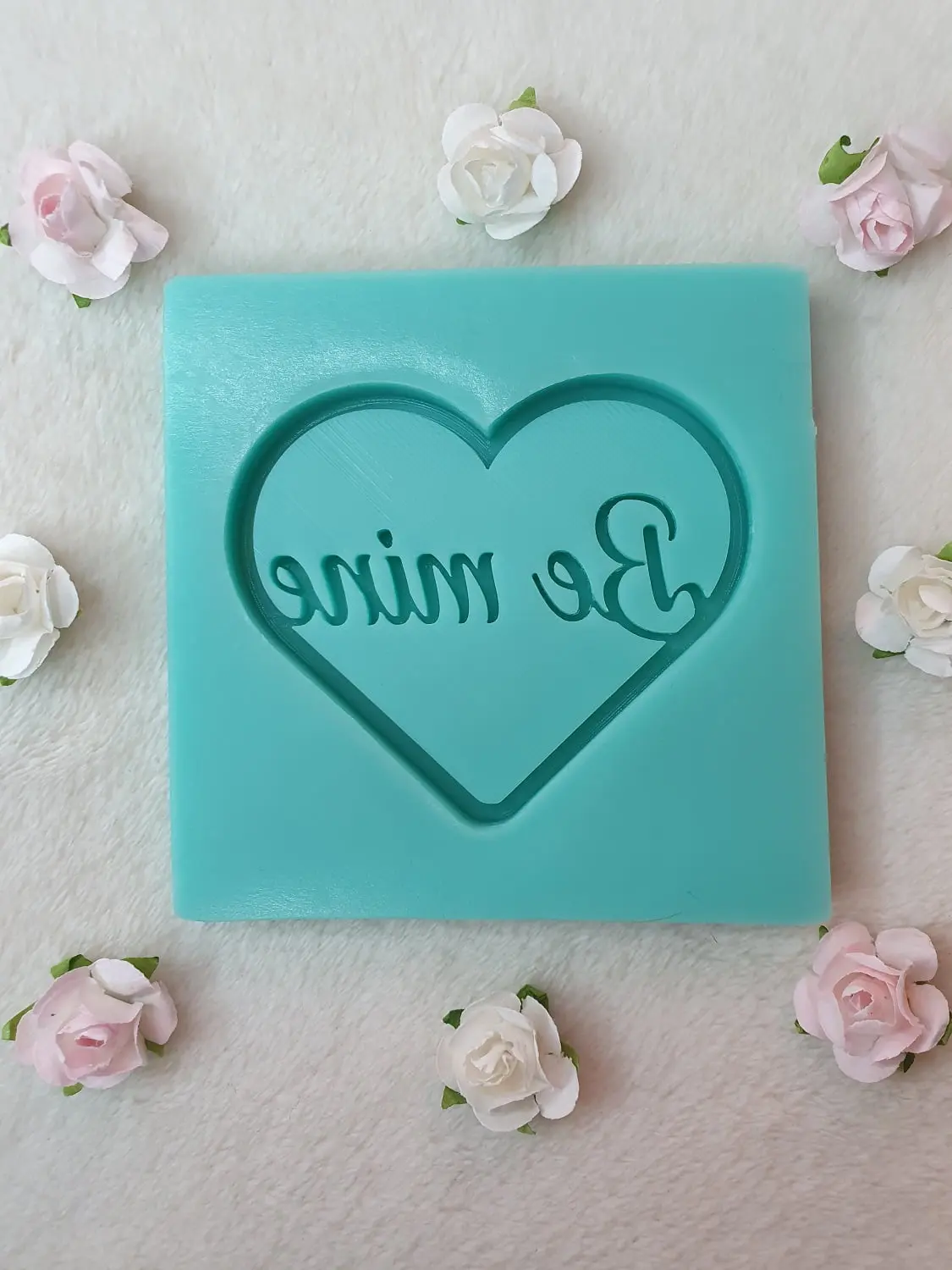 Cœur be mine / Moule silicone sur commande - Image 3