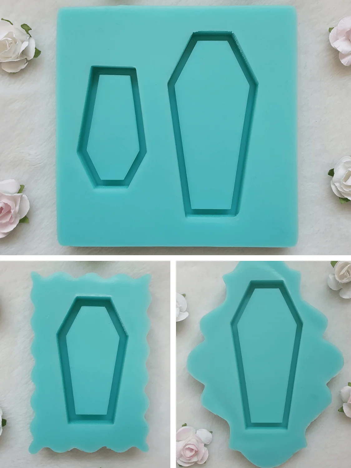 moule silicone pour résine cercueils