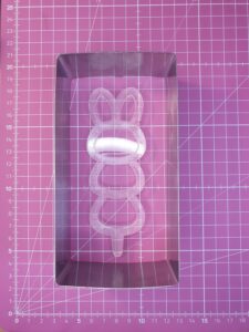silicone mold dango bunny shaker for resin