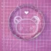 silicone mold kuma shaker for resin