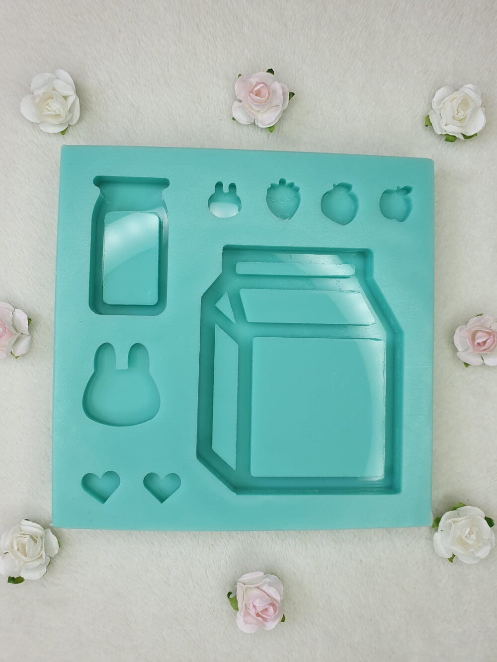 silicone mold milk shaker for resin