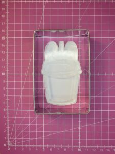 silicone mold bubble tea bunny shaker for resin