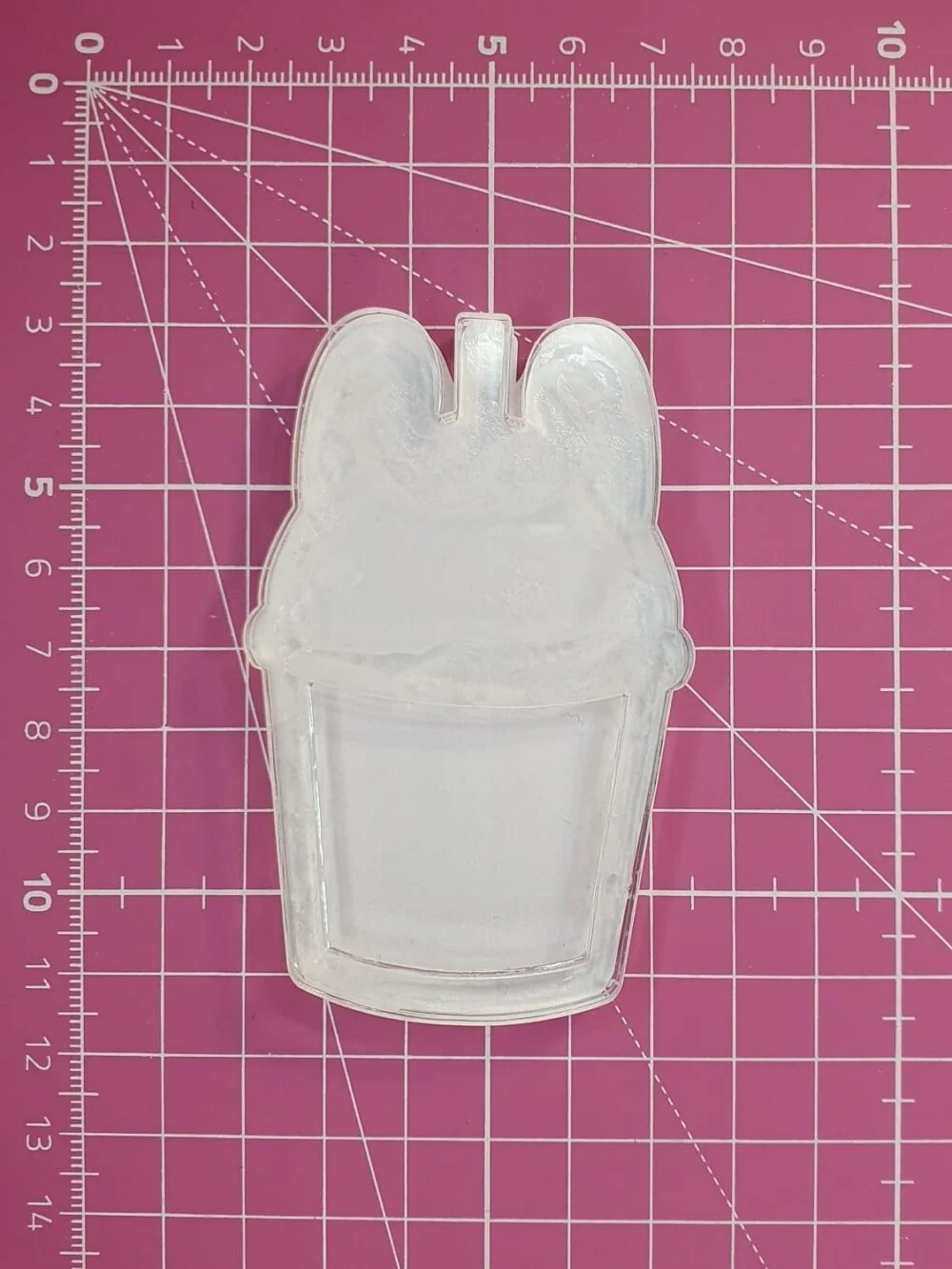Bubble tea lapin 2 tailles / Moule silicone sur commande - Image 2