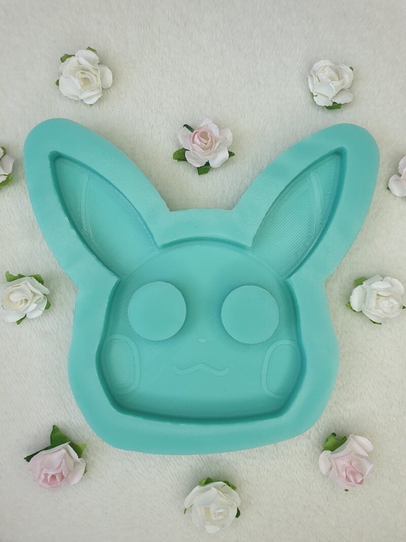 silicone mold pikachu self defense for resin