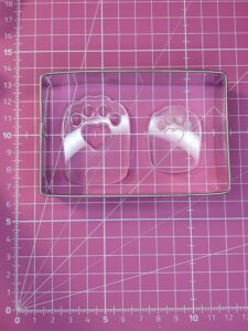 silicone mold cat's paw duo for resin