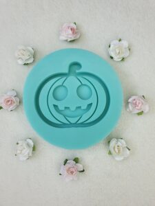 silicone mold pumpkin shaker for resin