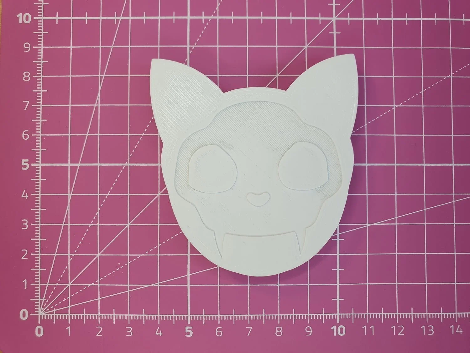 Squelette tête de chat 2 tailles / Moule silicone sur commande – Image 2