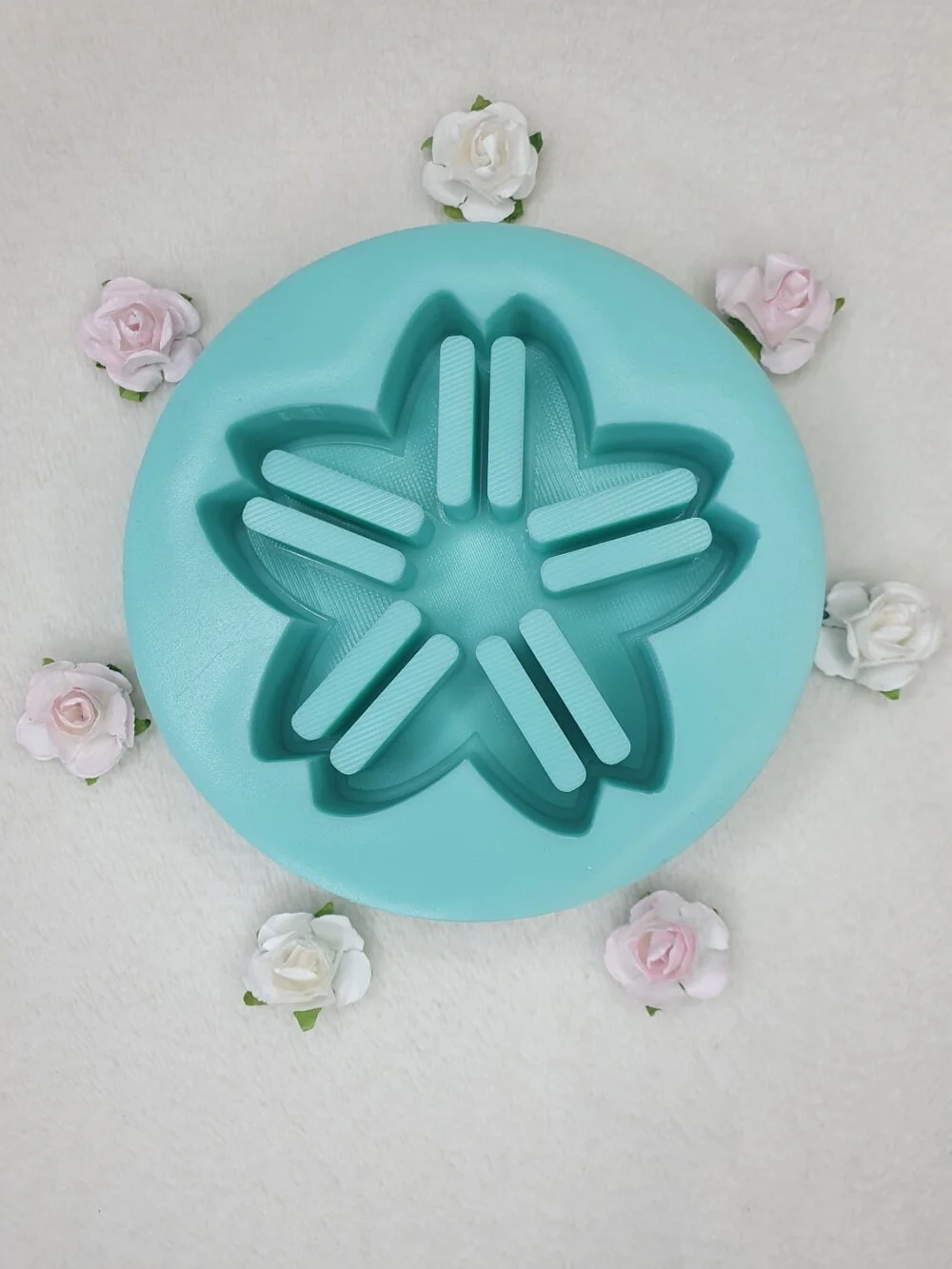 silicone mold switch game holder sakura flower for resin