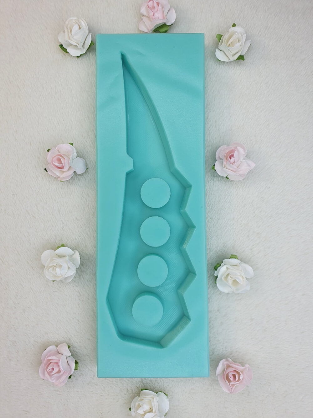 silicone mold chakra blade for resin