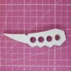 Lame de chakra 2 tailles / Moule silicone sur commande - Image 3