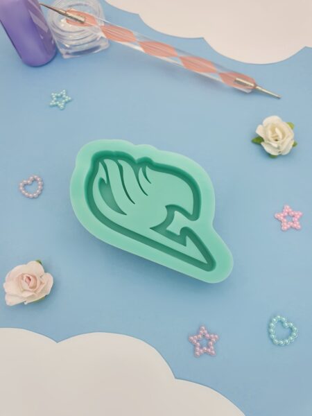 silicone mold fairy tail shaker for resin