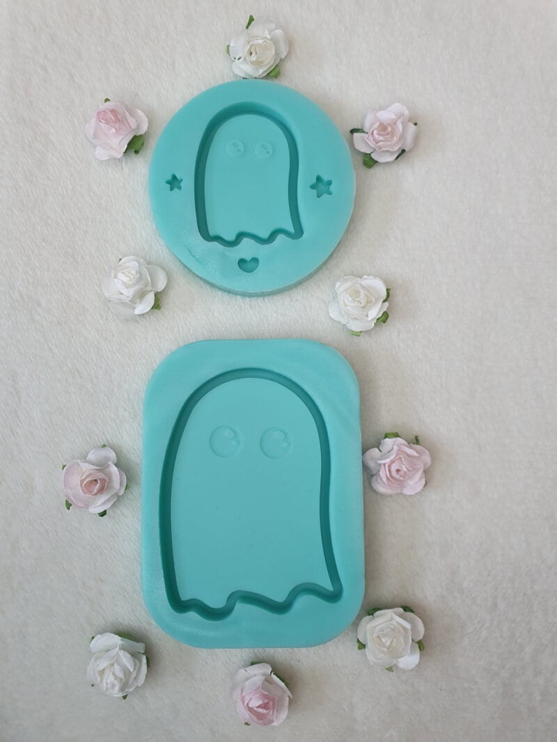 silicone mold ghost duo shaker for resin
