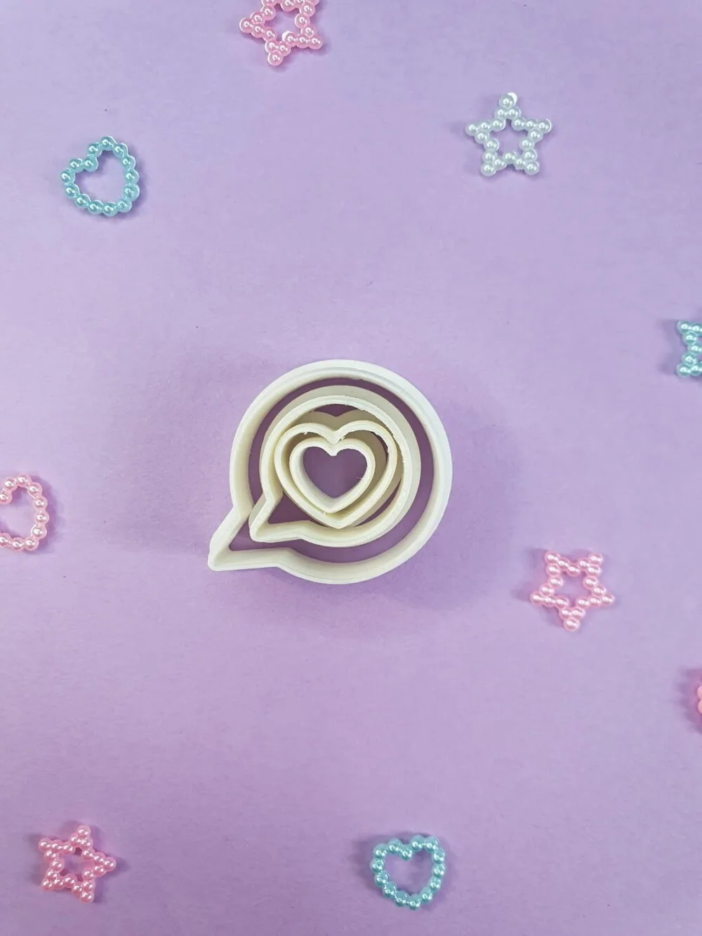 Emporte pièces bulle coeur – Image 3