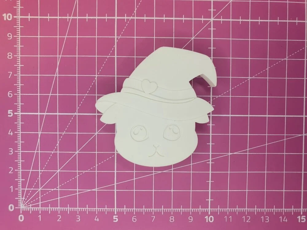Chat sorcière / Moule silicone sur commande – Image 2