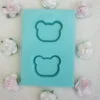 silicone mold tiny bear shaker for resin