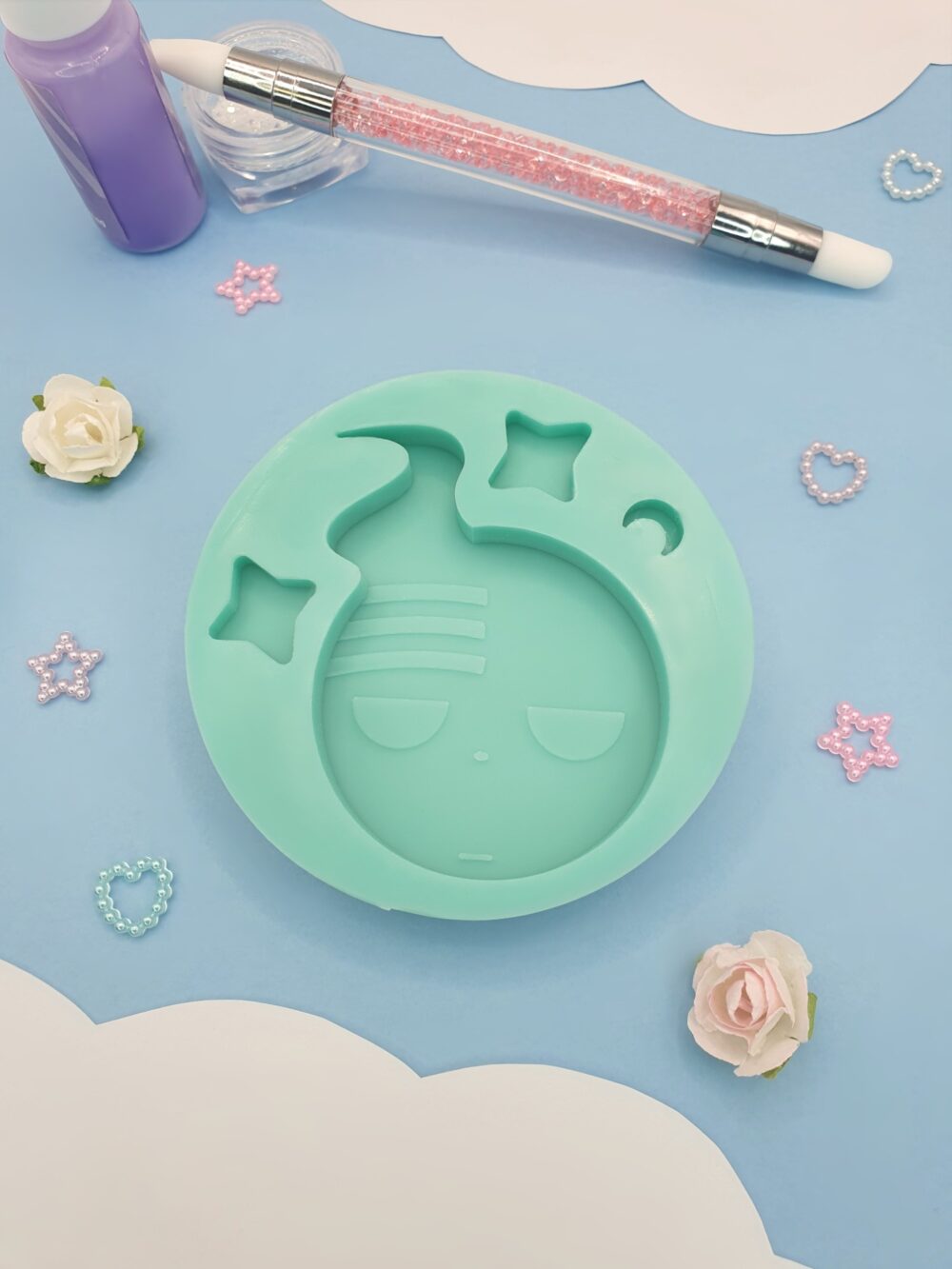 Moule en silicone death the kid soul eater pour résine époxy