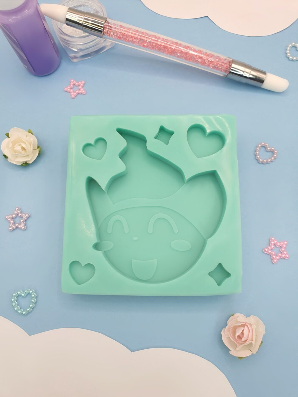 Moule en silicone patricia soul eater pour résine époxy