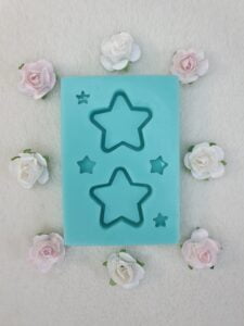 silicone mold tiny star shaker for resin