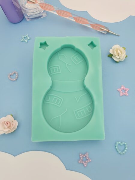 silicone mold gaara gourd for resin
