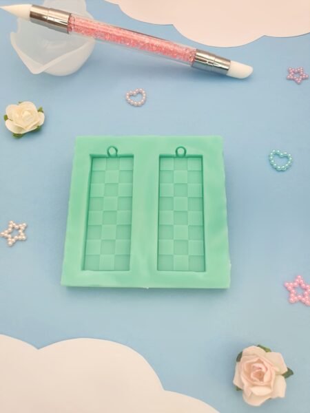 silicone mold tanjiro kimono earrings for resin