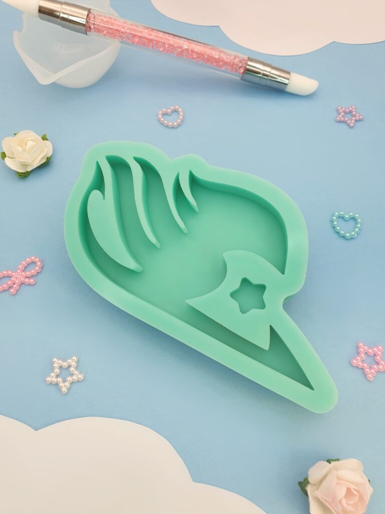 silicone mold fairy tail for resin