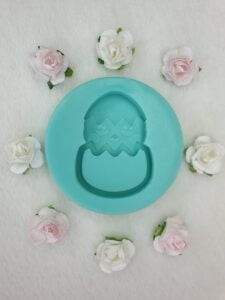 silicone mold easter chick shaker for resin