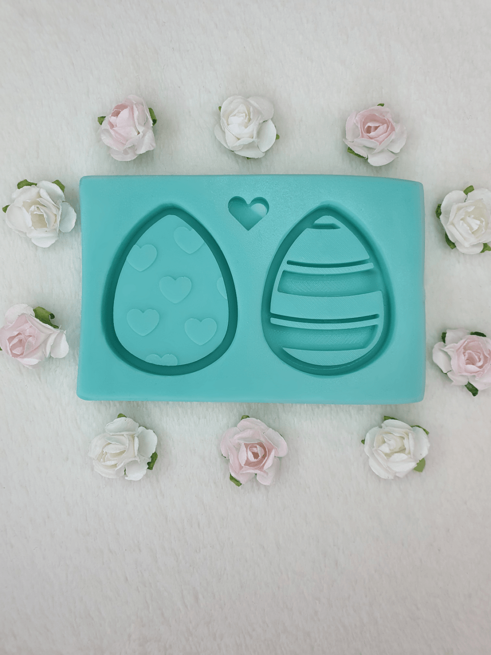 silicone mold easter eggs shaker and solid for resin