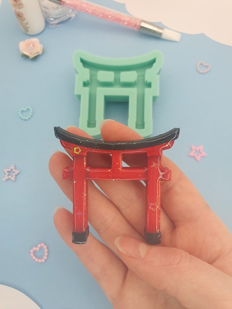 silicone mold torii for resin