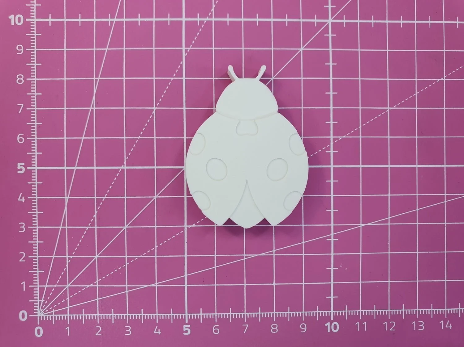 Coccinelle 2 modèles / Moule silicone sur commande - Image 3