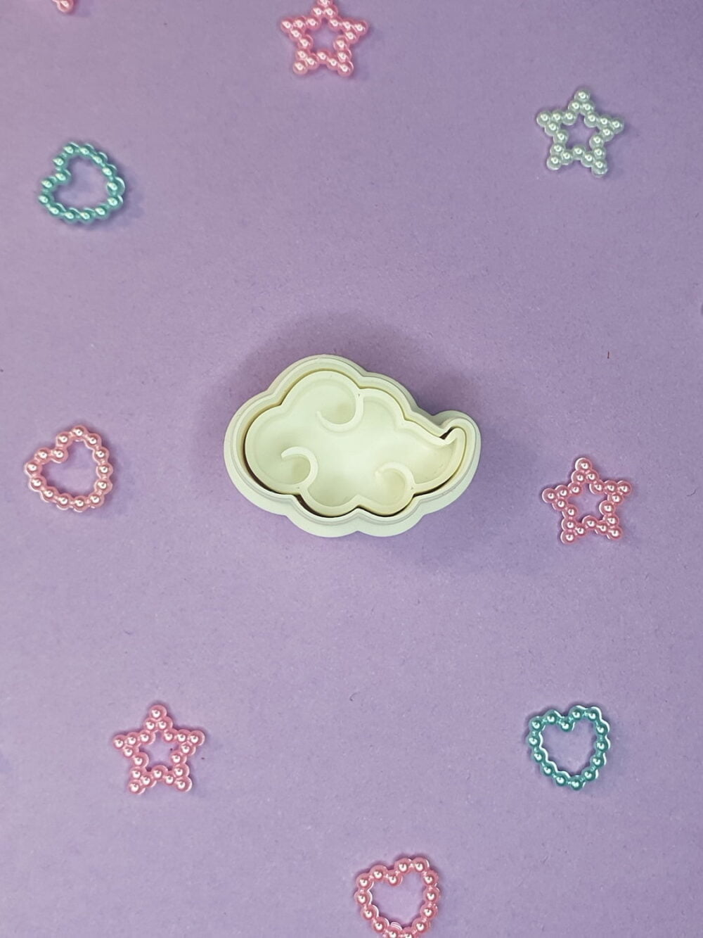 polymer clay cutter japanese cloud