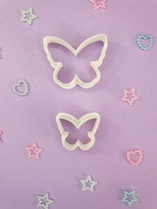 polymer clay cutter butterfly