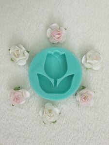 silicone mold tulip solid for resin