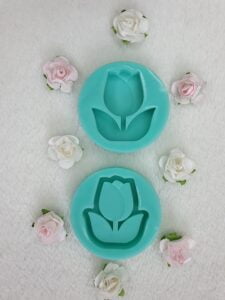silicone molds tulip shaker and solid for resin
