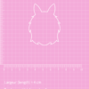 Masque princesse loup / Moule silicone sur commande - Image 2