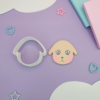 Emporte-pièce chien pour pâte polymère