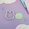 Emporte-pièce grenouille pour pâte polymère