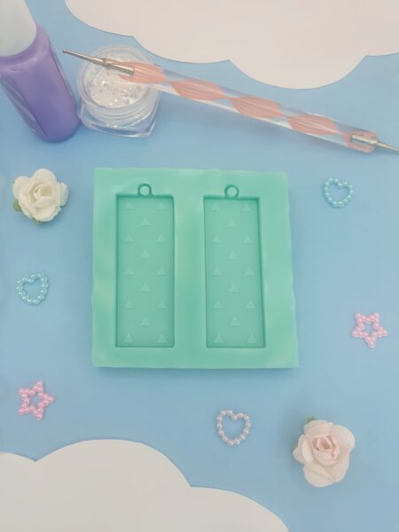 silicone moldemon slayer zenitsu earrings for resin