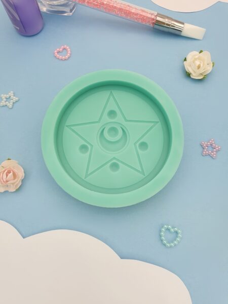 Moule en silicone broche sailor moon pour résine époxy
