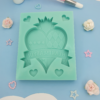 silicone mold twisted wonderland heartslabyul for resin