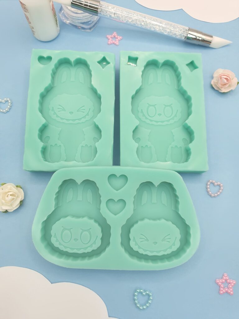 Moule en silicone labubu pour résine époxy
