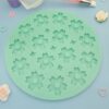 Moule en silicone pampille interchangeable créole boucles d'oreilles fleur pour résine époxy