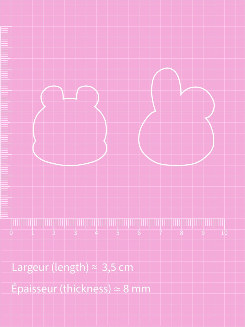 BTS BT21 / Moule silicone sur commande – Image 3