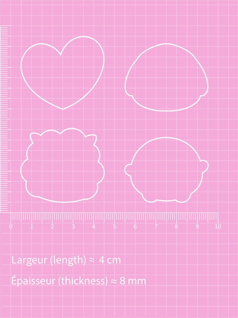 BTS BT21 / Moule silicone sur commande – Image 2