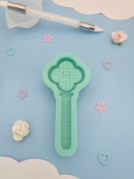 Moule en silicone Kpop demon hunter lightstick huntrix shaker pour résine époxy