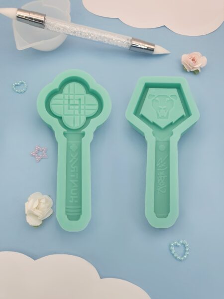 Moule en silicone Kpop demon hunter lightstick shaker pour résine époxy