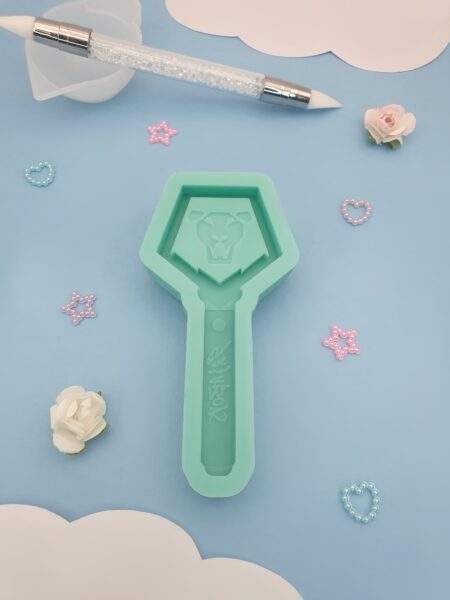 Moule en silicone Kpop demon hunter lightstick saja boys shaker pour résine époxy